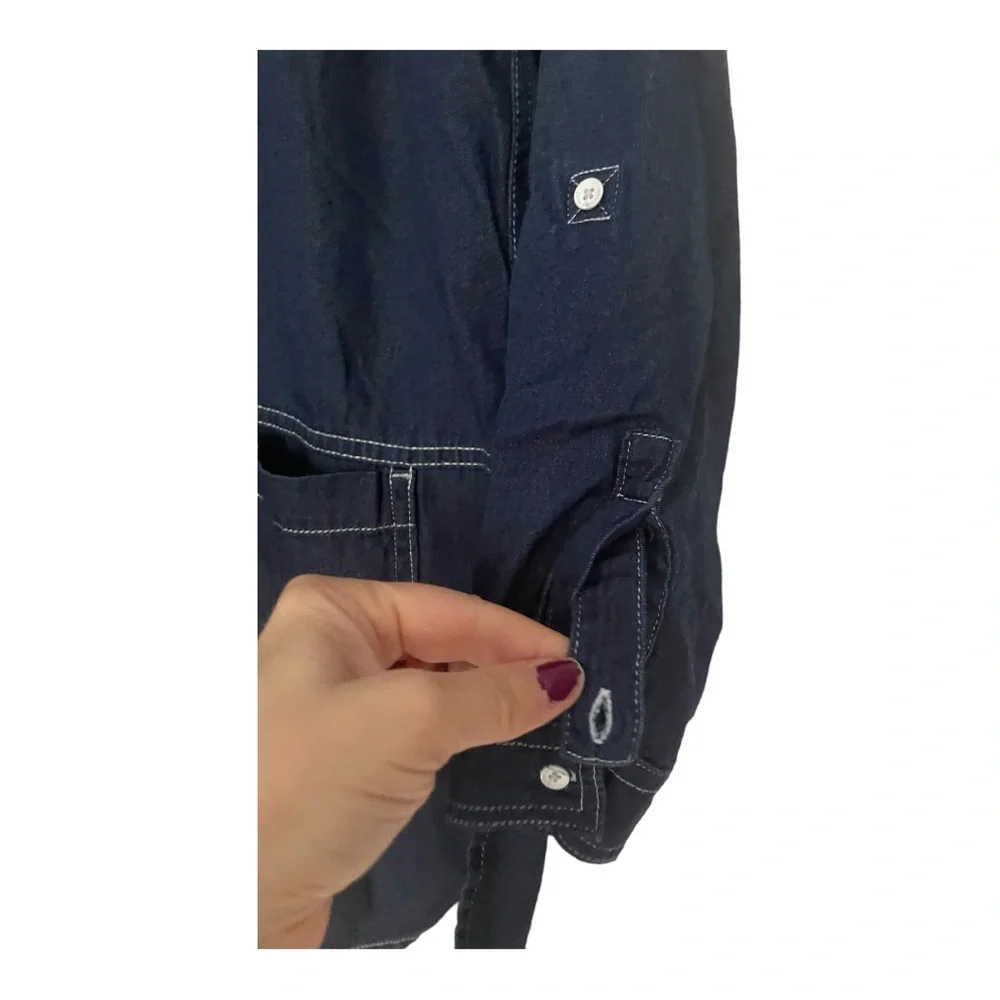Calvin Klein Jeans denim look top